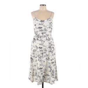 Tall Sun Dress Banana Republic Safari Animal Casual Dress Midi